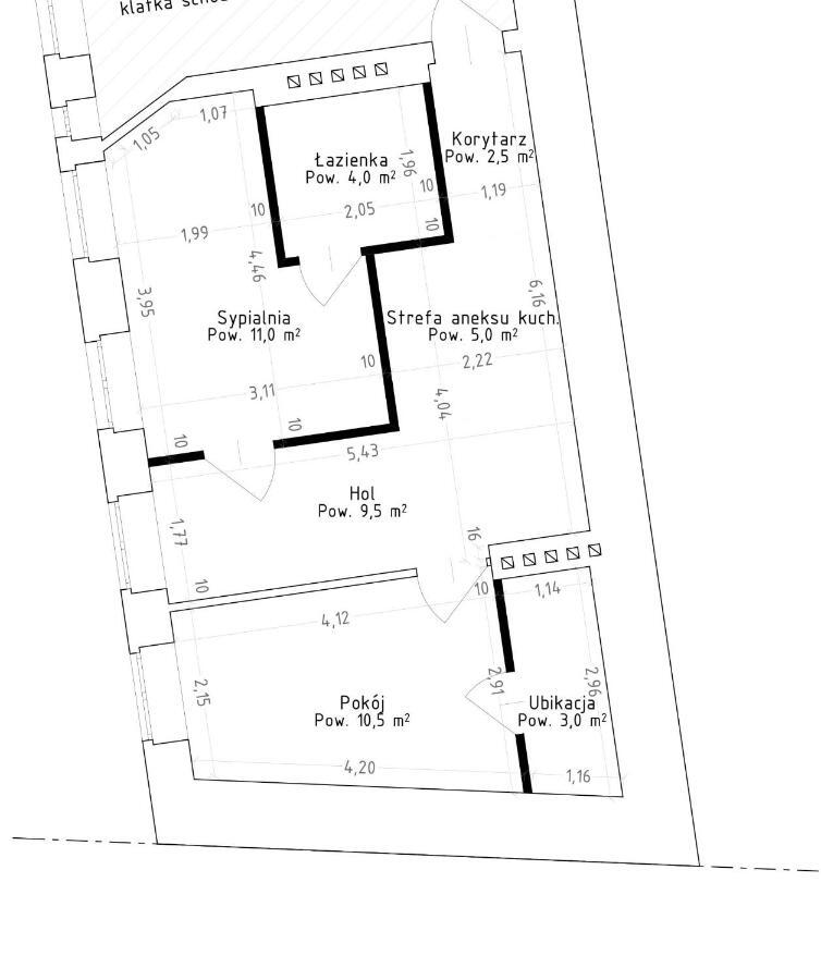 Apartament Nr 15 - 2 Pokoje Z Prywatnymi Lazienkami Centrum 波兹南 外观 照片